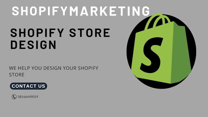 Bestseller - build shopify website design and redesign, shopify store