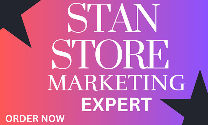 Gig Preview - Do stan store, stan store promotion, instagram stan store, stan store marketing