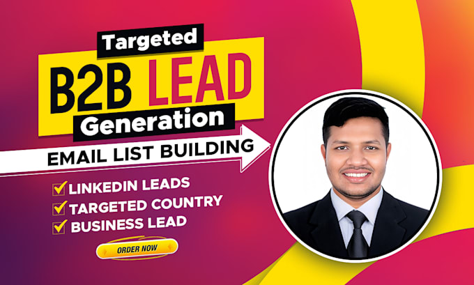 Gig Preview - Do highly targeted b2b lead generation for any company