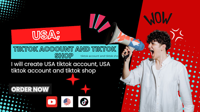 Bestseller - create USA tiktok account, USA tiktok account, tiktok business center