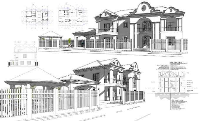 Gig Preview - Draw fast architectural floor plans, autocad building plan for permit approval