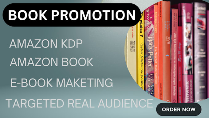 Gig Preview - Do amazon book promotion and ebook marketing to targeted real audience