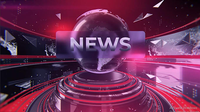 Gig Preview - Produce probr 3d breaking news intro logo, HD 3d broadcast