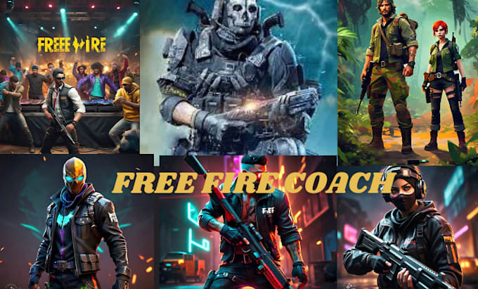 Gig Preview - Do free fire training elevate your free fire skills in 30 min