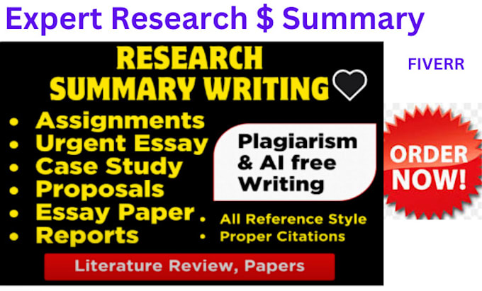 Bestseller - do case study analysis, report, assignment, apa paper, research summary writing