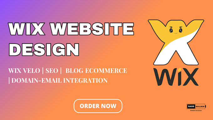 Gig Preview - Design wix website, build wix ecommerce, wix seo wix studio, velo wix redesign