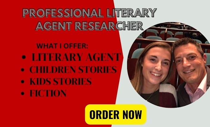 Gig Preview - Find literary agent for your children book, kids book, fiction and non fiction