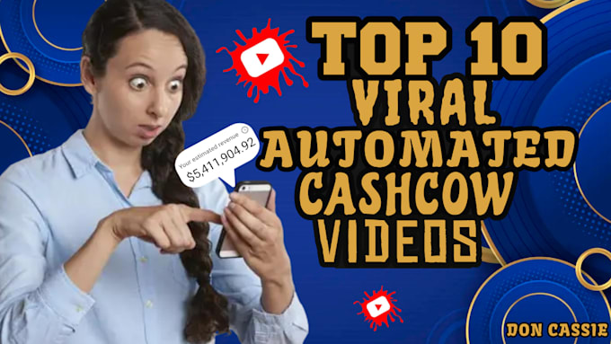 Gig Preview - Deliver 10x ROI with youtube automation channel and cashcow videos service