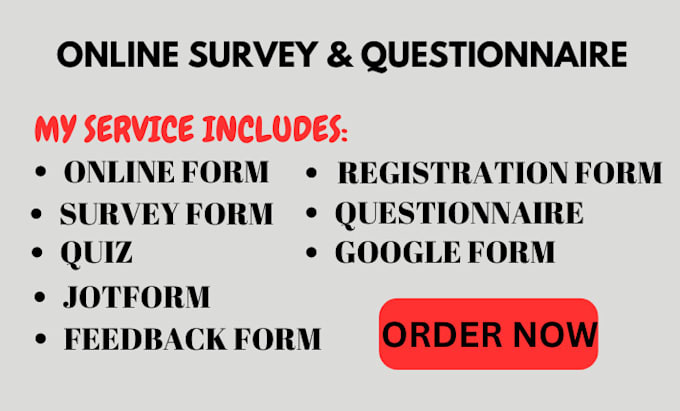 Gig Preview - Get over 1000 respondents to fill online survey and questionnaire