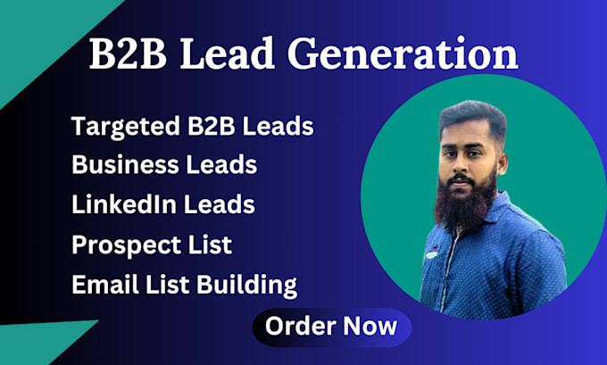 Gig Preview - Do b2b lead generation and prospect email list building