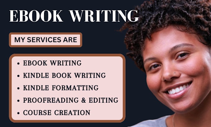 Gig Preview - Create hook detailed ebook as ebook writer ebook ghostwriter ghost book writer