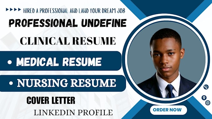 Gig Preview - Craft you a medical, nursing resume that lands interviews