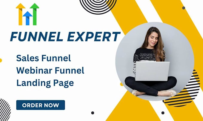 Gig Preview - Go high level website gohighlevel sales funnel gohighlevel landing page ghl