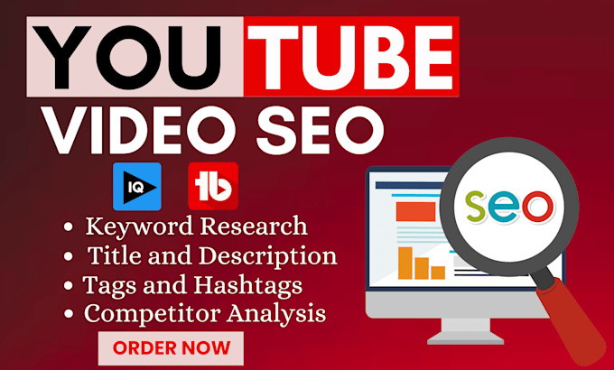 Gig Preview - Increase your video reach by optimizing youtube video SEO