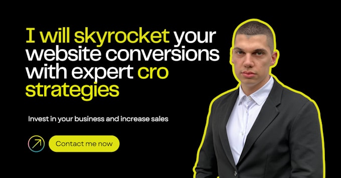 Gig Preview - Skyrocket your website conversions with expert cro strategies