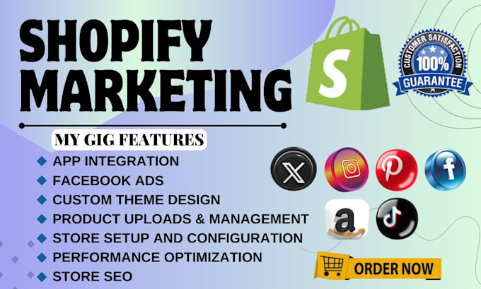 Gig Preview - Boost shopify sales, shopify ecommerce marketing, shopify store promotion