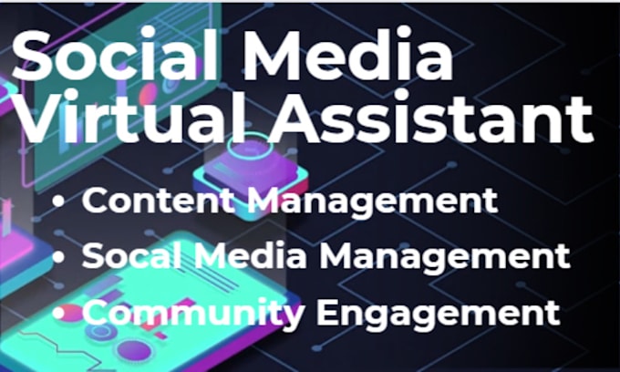 Gig Preview - Do social media virtual assistance and community management assistant