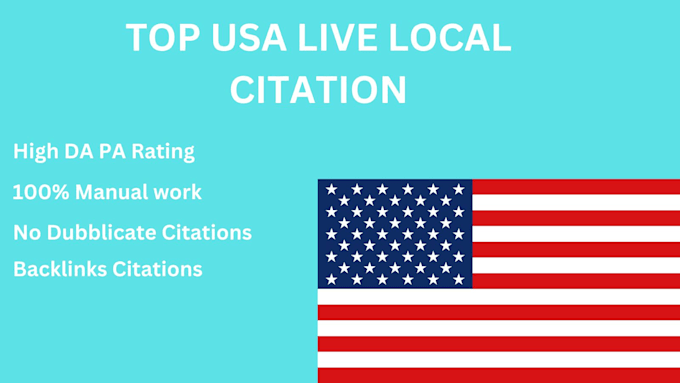 Gig Preview - Create 300 USA local citations