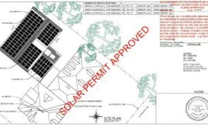 Bestseller - do design solar pv permit plans on autocad