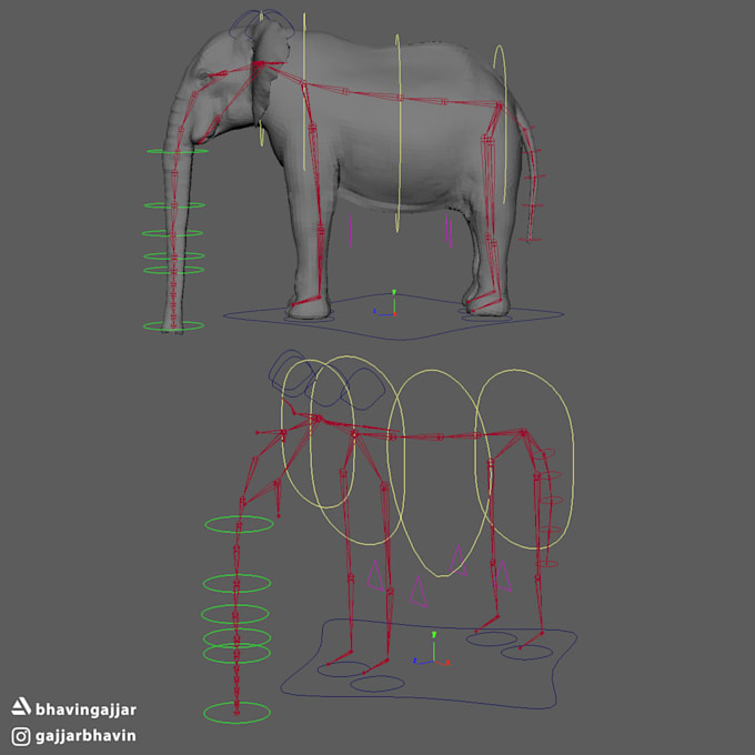 Gig Preview - Professionally rig your 3d characters for animation