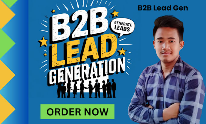 Gig Preview - Do b2b lead generation business leads and web research