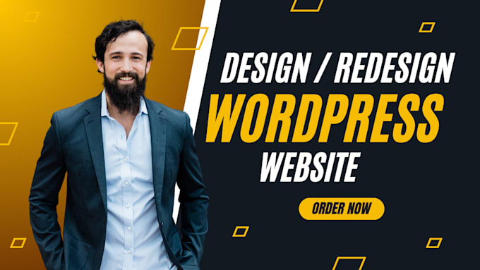 Gig Preview - Design, develop, redesign clean and modern wordpress website