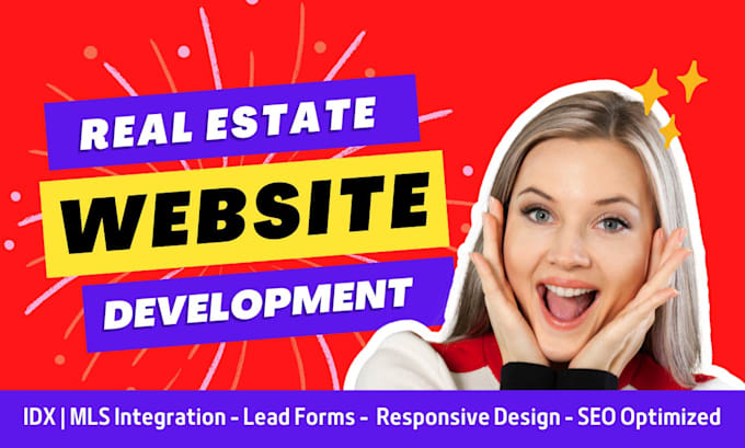 Gig Preview - Design real estate investor website, real estate wholesale website