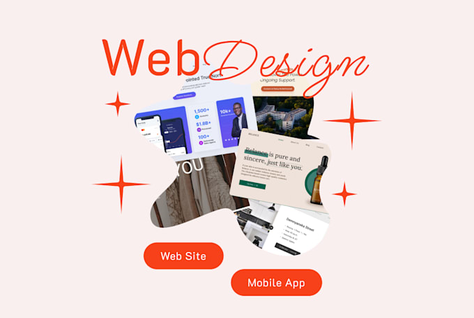 Gig Preview - Do web design for business, landing page, e com, portfolio