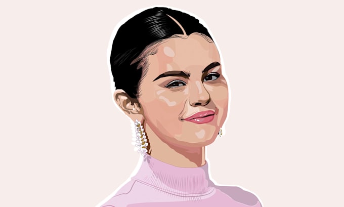 Bestseller - draw realistic vector portraits for you