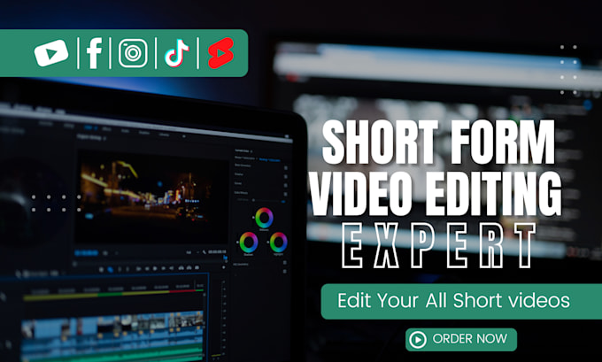 Gig Preview - Be your short form video editor for your reels, tiktok, shorts