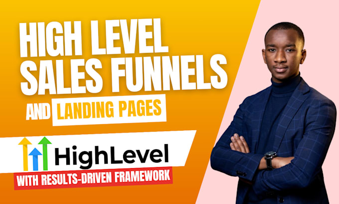 Gig Preview - Create your ultra optimized sales funnels with high level