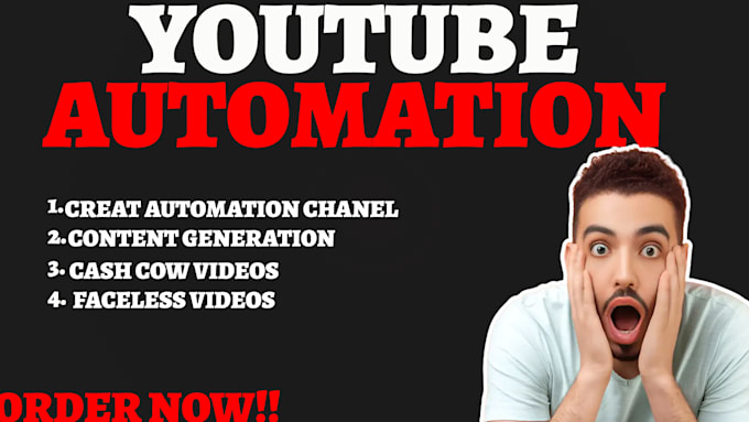 Gig Preview - Boost your youtube automation channel, faceless cash cow videos