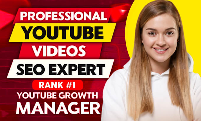 Gig Preview - Be your youtube video seo specialist