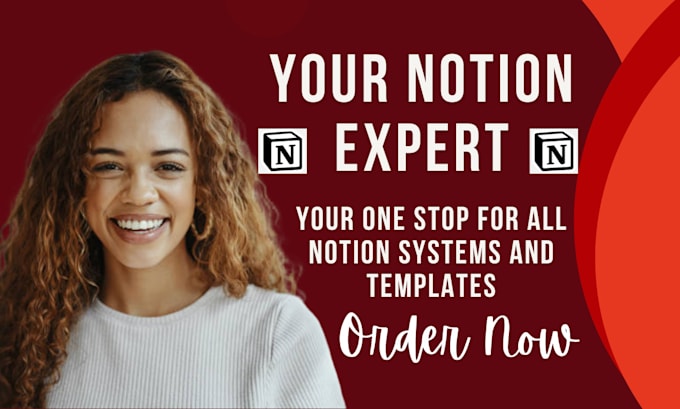 Gig Preview - Be your notion expert and custom templates as a project management expert