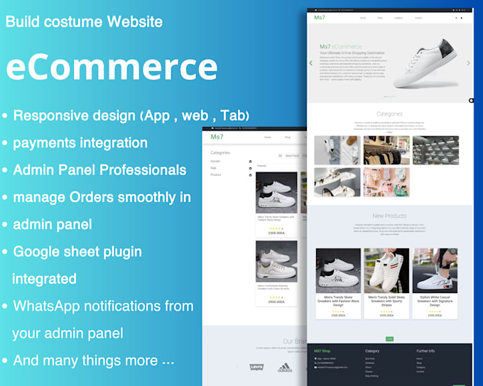 Bestseller - develop and design premium ecommerce online store