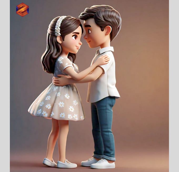 Bestseller - do 3d character animation 3d rigging 3d chibi animation 3d character design