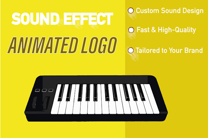 Gig Preview - Do custom sound design for your animated logo