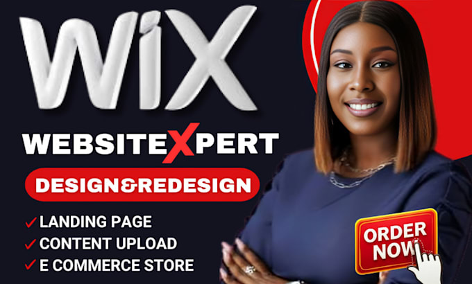 Gig Preview - Wix website design wix website redesign wix website design wix website redesign