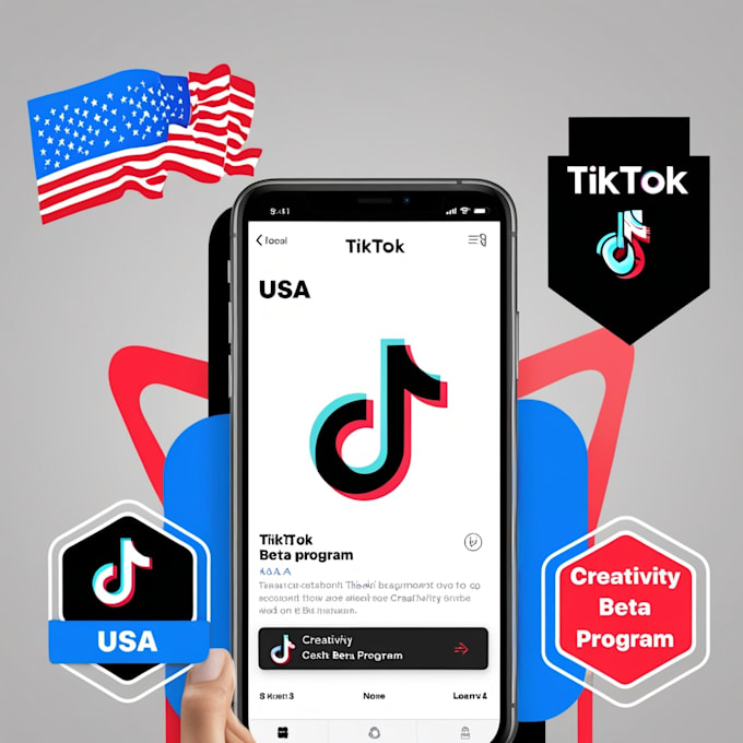 Gig Preview - Create USA tiktok account with exclusive access to the creativity beta program