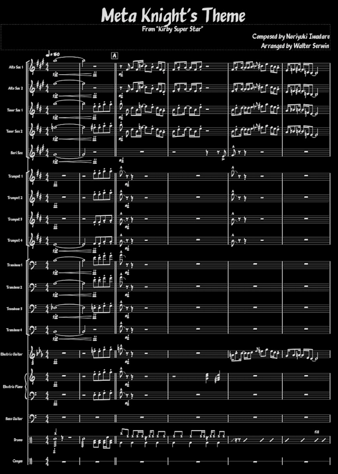 Gig Preview - Arrange a song of your choice in an ensemble of your choice