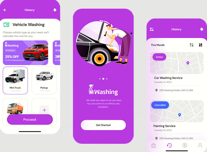 Gig Preview - Develop car wash app, rental app, property app, real estate app