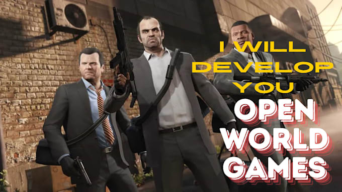 Gig Preview - Develop or create you a mobile and PC unity 3d realistic open world game