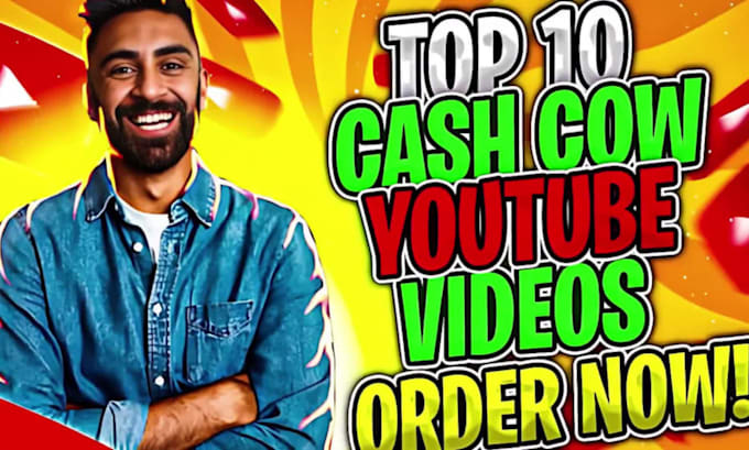 Gig Preview - Create faceless youtube cash cow videos and faceless cash cow videos, cash cow