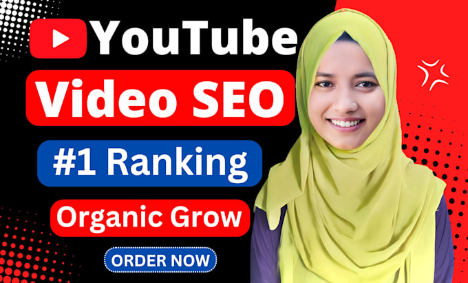 Bestseller - youtube channel manager and video SEO expert for top ranking