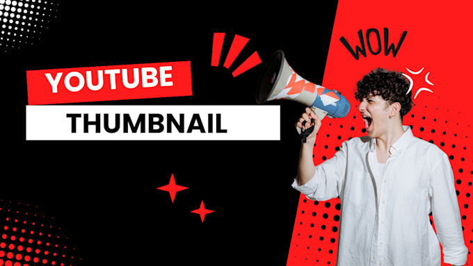 Gig Preview - Do clickable and electrifying youtube thumbnails for you