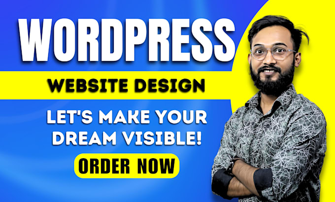 Gig Preview - Do wordpress website development design or redesign wordpress blog website