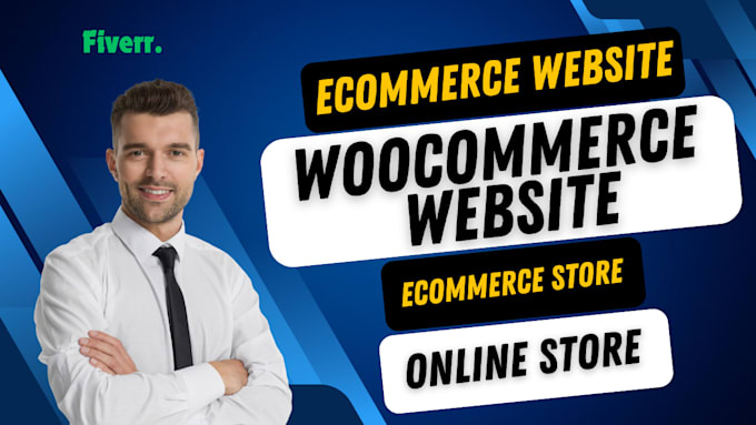 Gig Preview - Create ecommerce website using woocommerce online store