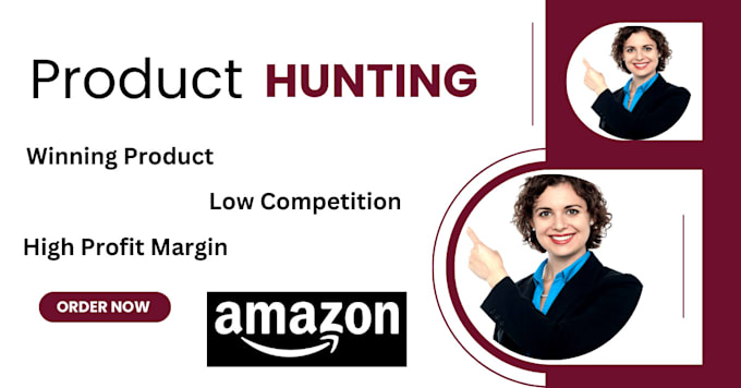 Gig Preview - Amazon winning product amazon product hunting  product rank verified supplier