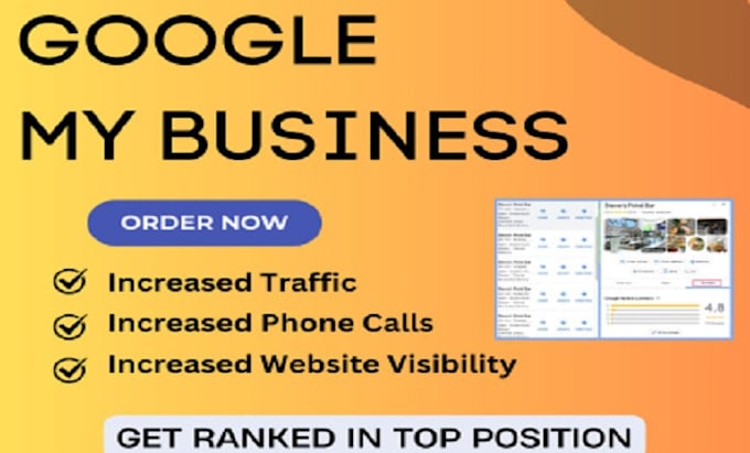 Gig Preview - Setup google my business account to grow your business with best local SEO