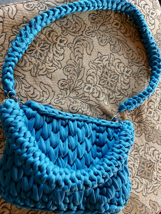 Gig Preview - Custom crochet bags design pattern from your picture